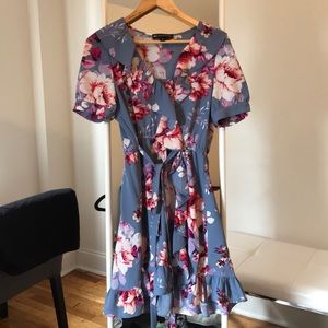 Jill Stuart Ruffle Wrap Dress
